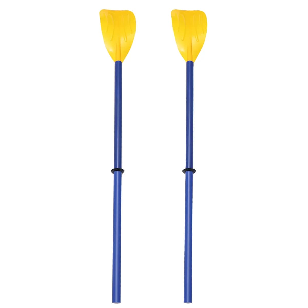 1Pair Premium PP Plastic Kayak Paddle Detachable Lightweight Foldable Adjustable Length for Canoe Inflatable Boat Rafting