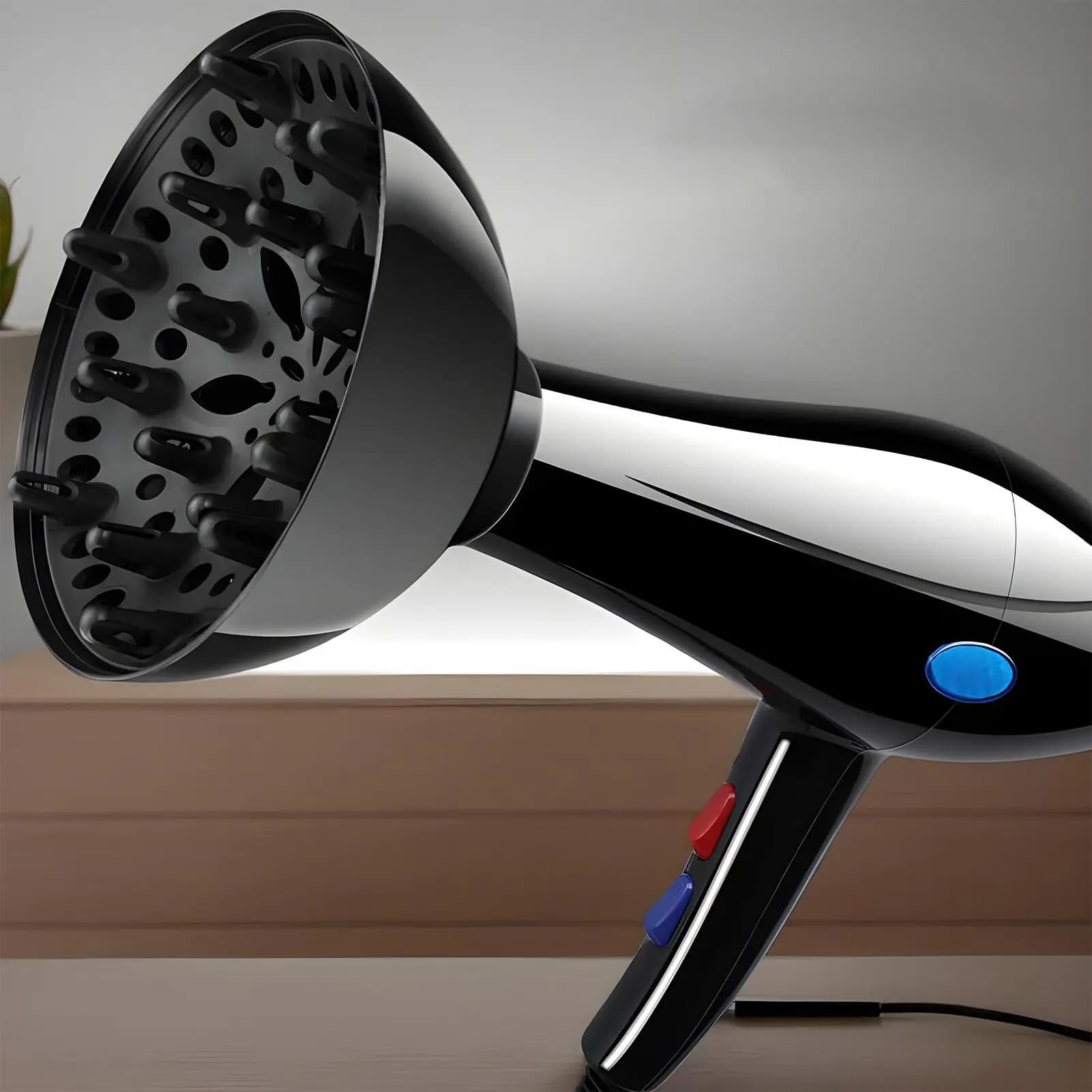 Adjustable diffuser for 13.5x8 cm hairdryer, 1.4-2.6 inch diffuser accessory, curly, natural and wavy hair styling tool