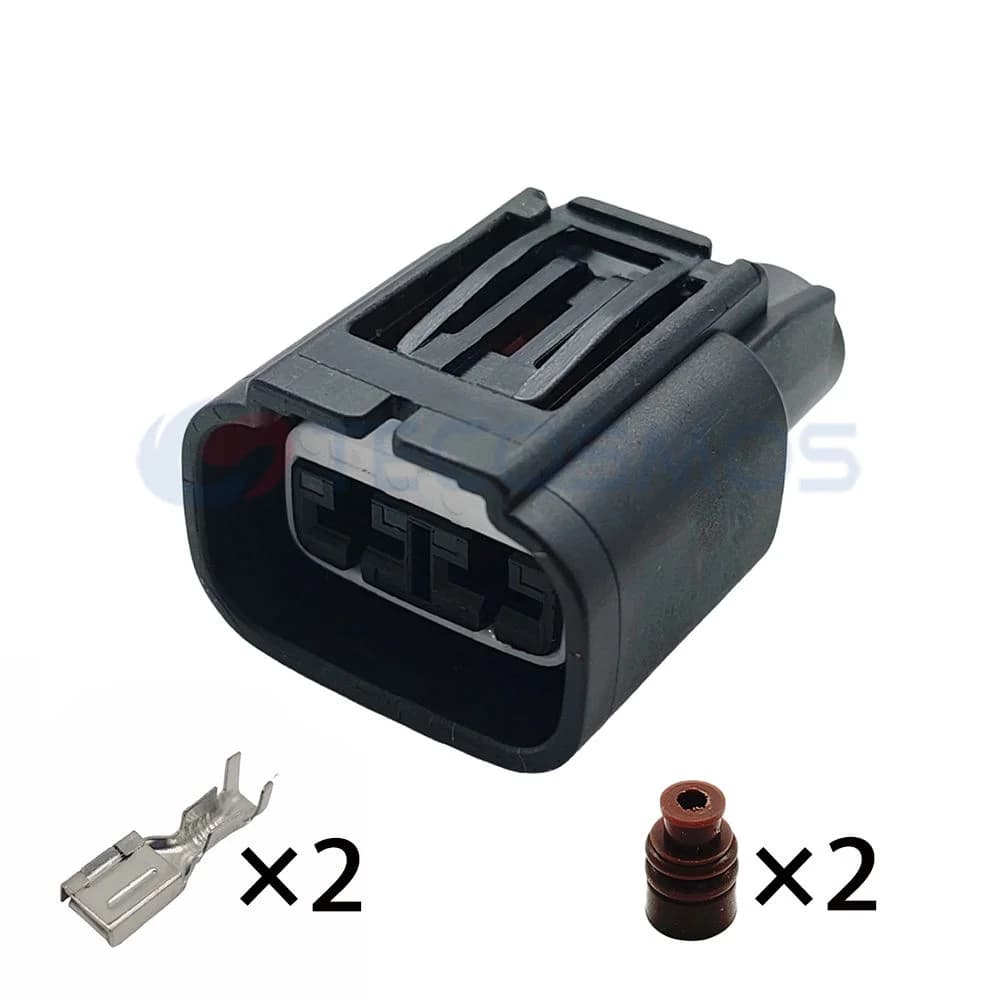 1/5/10 PCS 2 Pin Auto Waterproof Connector Water Tank Radiator Fan Electronic Harness Plug Fit Honda 7287-0179-30 7286-0179-30