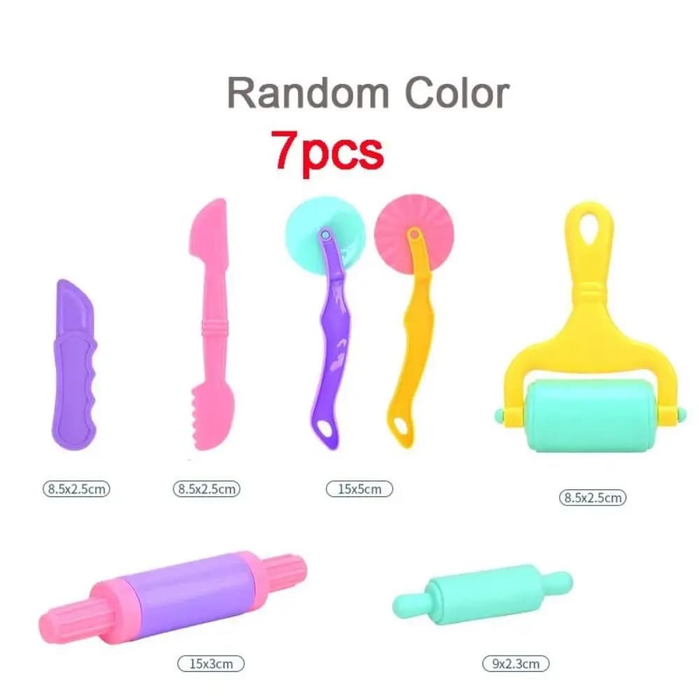 Mini Stampo Creativo 3D per Plastilina, Accessori Educativi per Modellare l'Argilla, Kit Sicuro per Bambini con Stampi di Animali