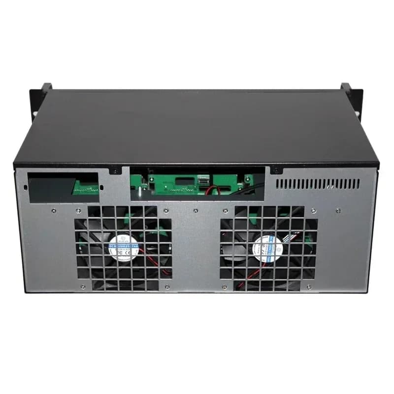 Chassis Server NAS ITX 4U a 12 Alloggiamenti - Case per Archiviazione HDD 2.5/3.5 Hot Swap