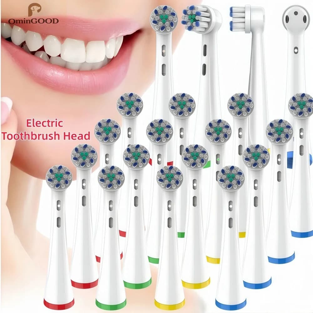 2/4/8/12 pezzi di testine di ricambio per spazzolino compatibili con le testine per spazzolino elettrico professionale Oral-B Braun
