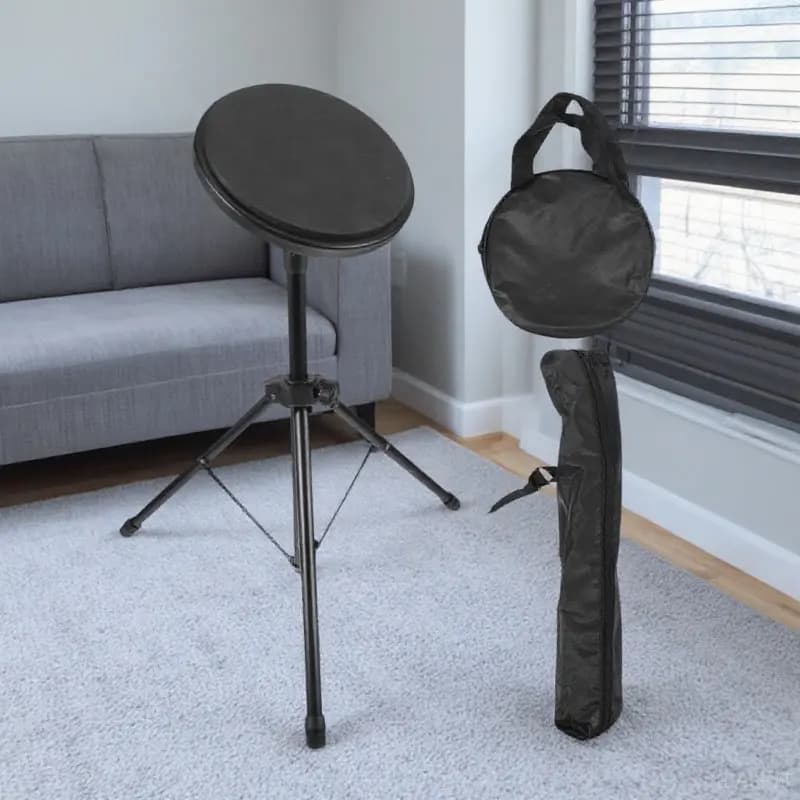 Set di Tappetini Silenziosi per Batteria, Tappetino in Gomma per Pratica, Performance e Registrazione, Accessori Insonorizzanti per Batteria