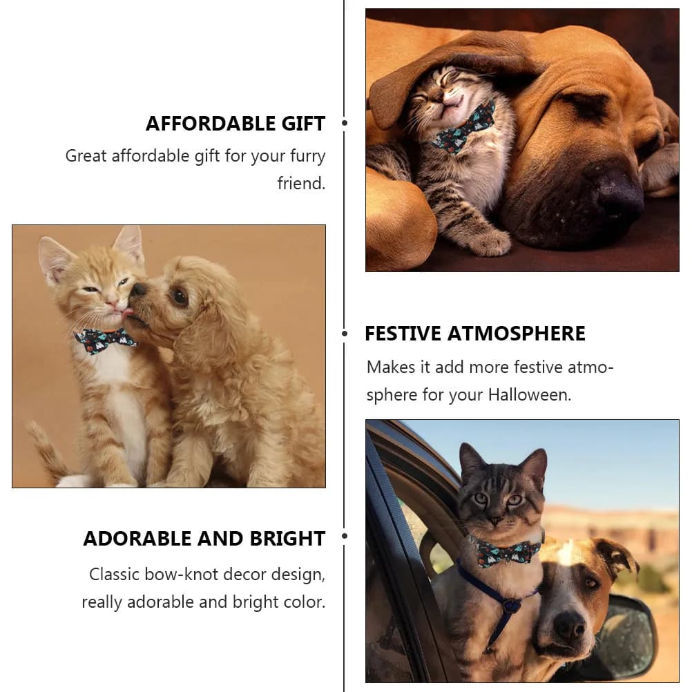 Collare per animali domestici, accessori per animali, collare per gatti di Halloween, collare per animali di Halloween, collare per cani di Halloween