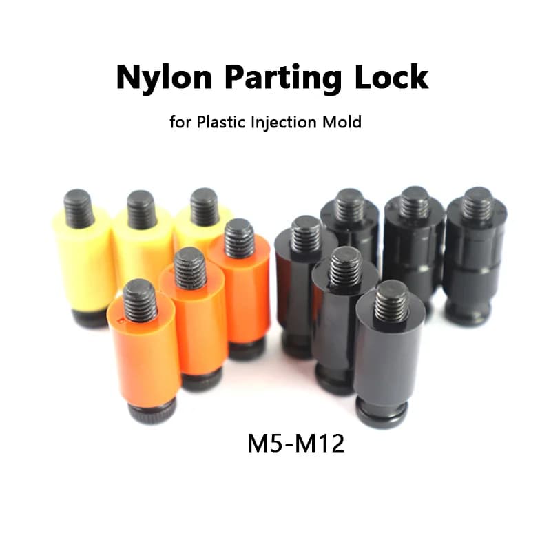 Blocco di separazione in nylon Apriscatole importato scarico resistente alle alte temperature Resistente all'usura Tappo in gomma Vite Blocco in nylon in resina