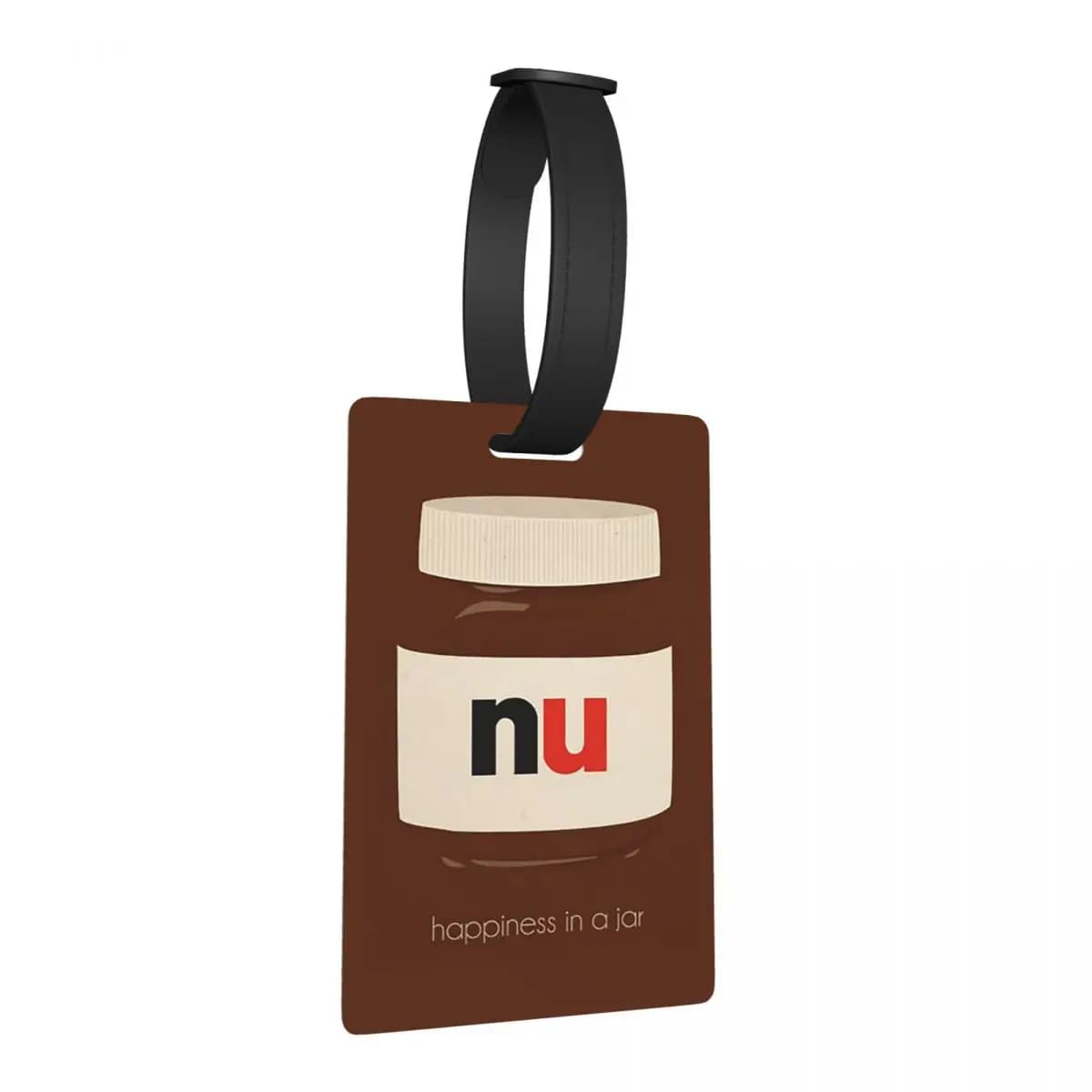 Etichette per Bagagli Nutella Cutie, Accessori per Valigie, Tag per Bagaglio da Viaggio, Porta Etichetta con Nome e Indirizzo