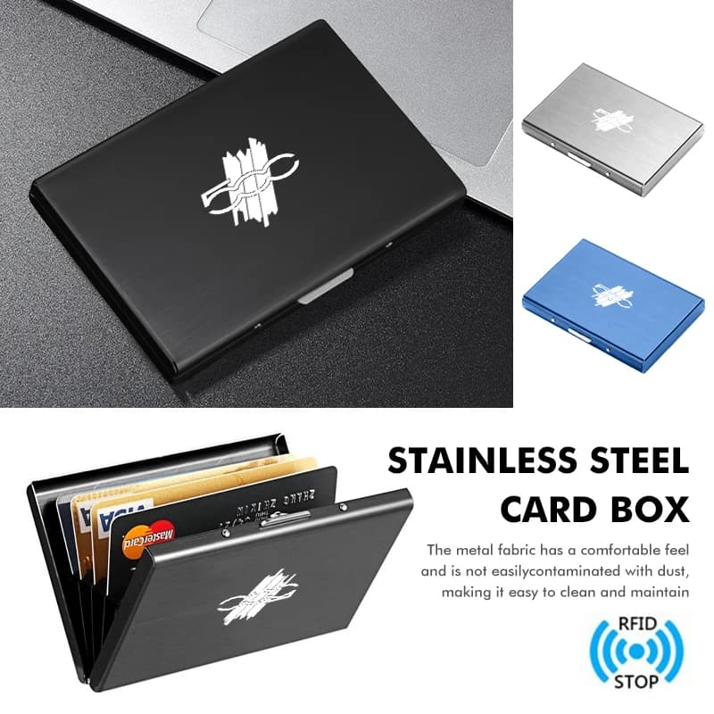 For Fiat Car ID Card Protector Case Storage Box Pocket Boxs 500 Abarth 596 500X Stilo 500S 500C