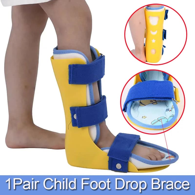 1 pz regolabile AFO bambini caviglia piede tutore-medico bambini piede goccia ortesi-per bambino bambino caviglia piede ortesi stecca notturna