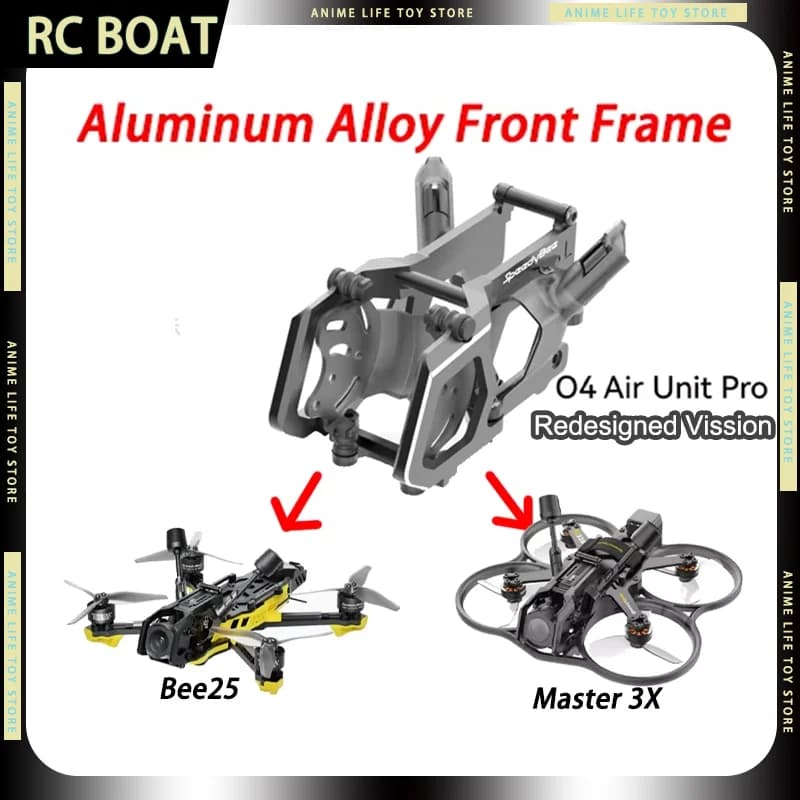 Telaio Anteriore in Lega di Alluminio SpeedyBee per Bee25/Master 3X, Accessori/Parti per Droni FPV Compatibili con O4 Pro, Regalo per Ragazzi