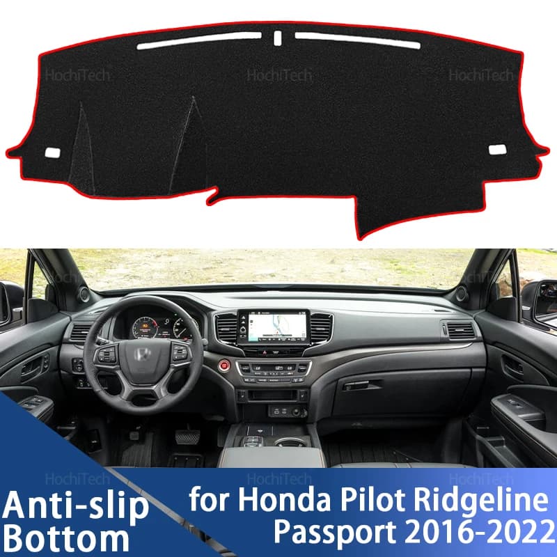 Per Honda Pilot Ridgeline Passport 2016-2022 Cruscotto Copertura Cruscotto Zerbino Tappeto Pad Ombra Mantello Coperta Accessori Auto