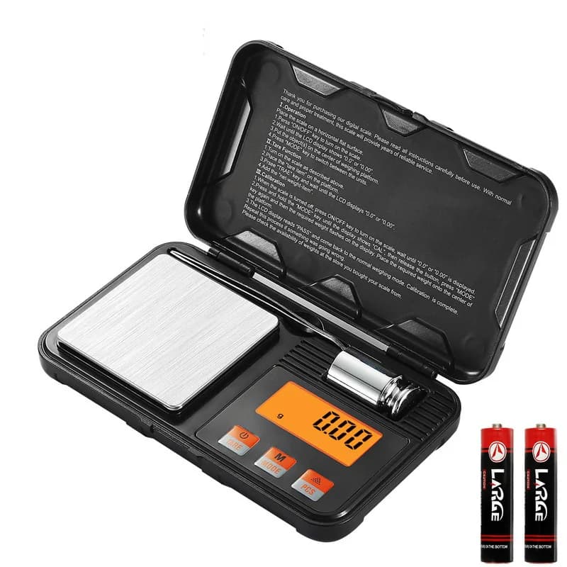 Pocket Scale 0.01/0.001g Precision Digital Electronic Gold Jewelry Carat Diamond Balance Mini Mg Scales Portable Weighing