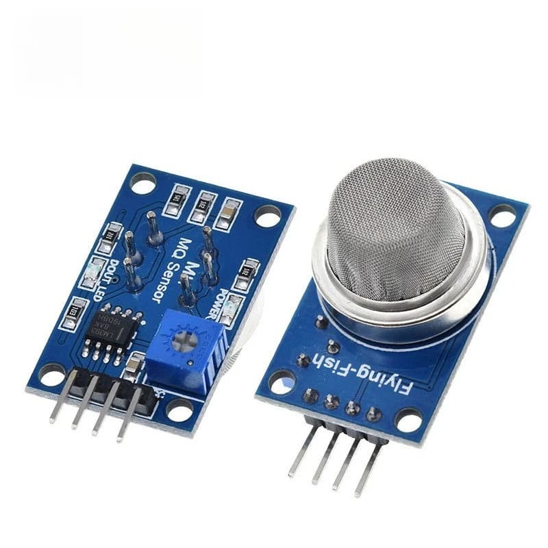 MQ-2 Smoke and Gas Sensor Module for Metano, GPL, Butano, Propano and Alcol Detection for Arduino, Fire Alarm and Domotic System