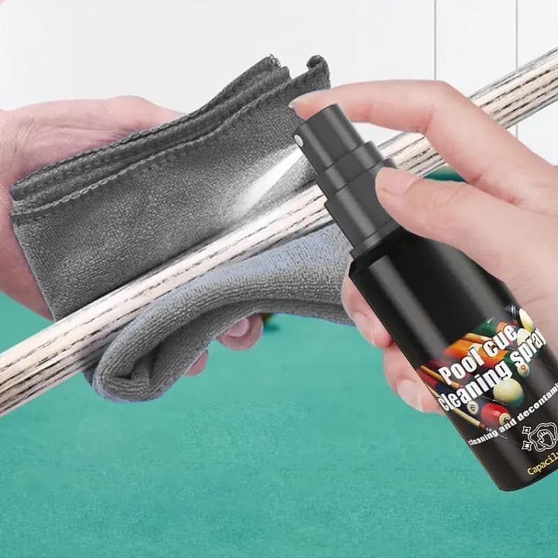Pulitore per stecche da biliardo da 75 ml Pulitore per alberi e lucidatore Lucidatore per alberi anti-legno per la manutenzione delle stecche da biliardo