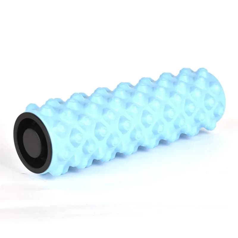 Foam roller for column yoga quarry 45 * 14 cm with cover Yoga seat Pilates Fitness foam roller Gym massage Sports Muscle relaxation