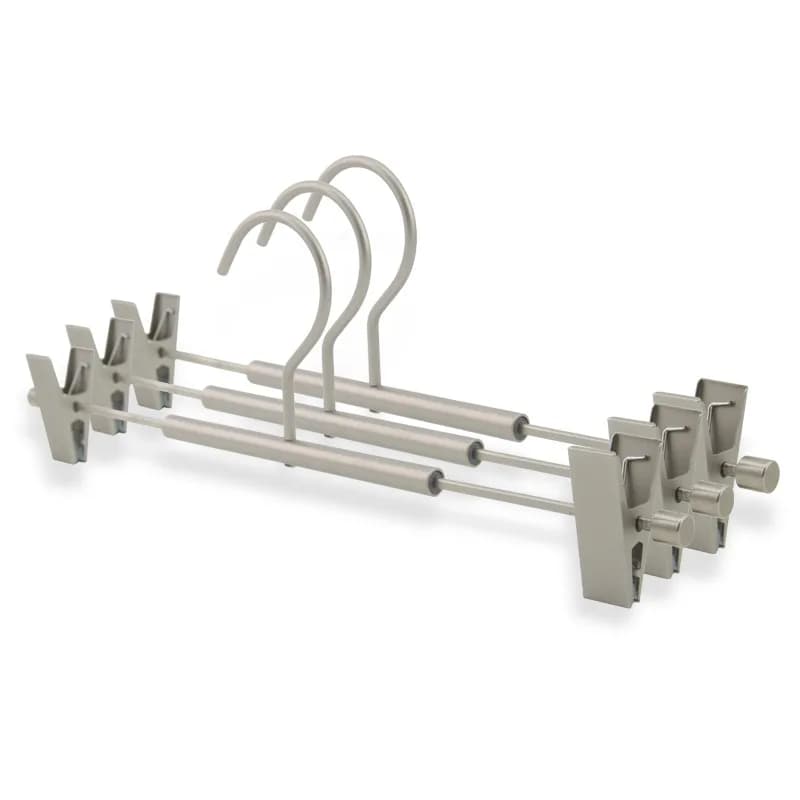 Appendiabiti Minimalista in Ferro Battuto Antiscivolo per Pantaloni, Organizzatore per Armadio Domestico, Appendiabiti in Metallo Senza Cuciture