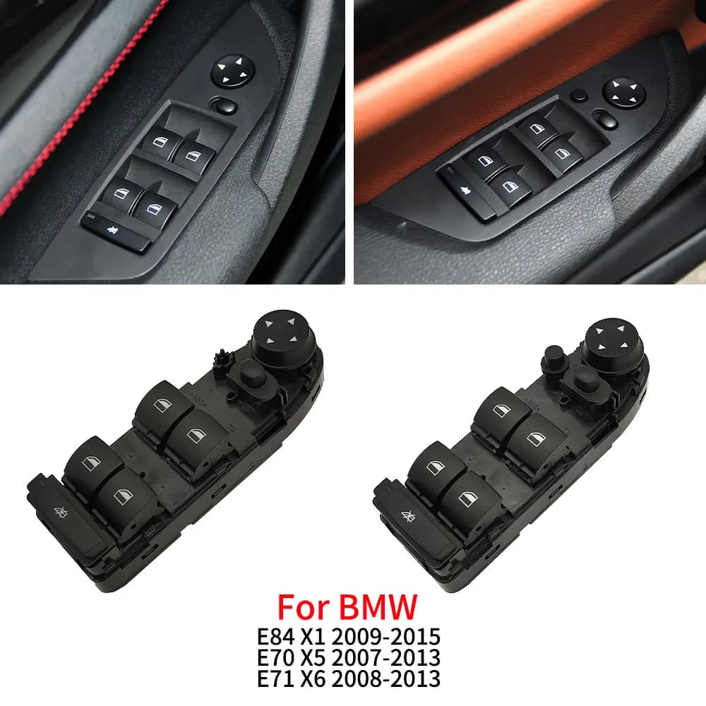 Per BMW E84 E70 E71 E72 Car Electric Power Master Window Switch accessorio di ricambio per BMW X1 X5 X6 61319216048 613192016049