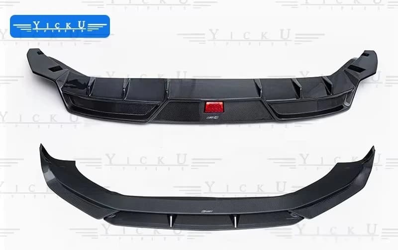 Custom made High Quality Carbon Fiber Body Kit forZEEKR 001 2021-23 Upgrade Starter Style Front Lip Front Shovel Rear Diffuser