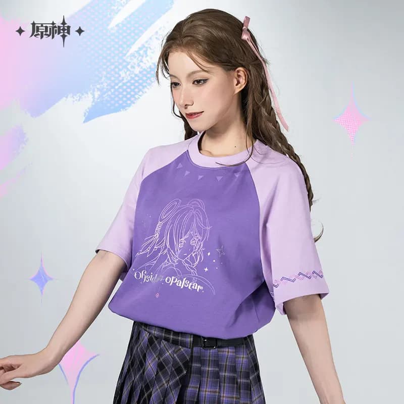 [Autentico] miHoYo Gioco Citlali T-shirt Genshin Impact Citlali T-shirt per il tempo libero Camicetta Abbigliamento Top Polo Cosplay Regali di Natale