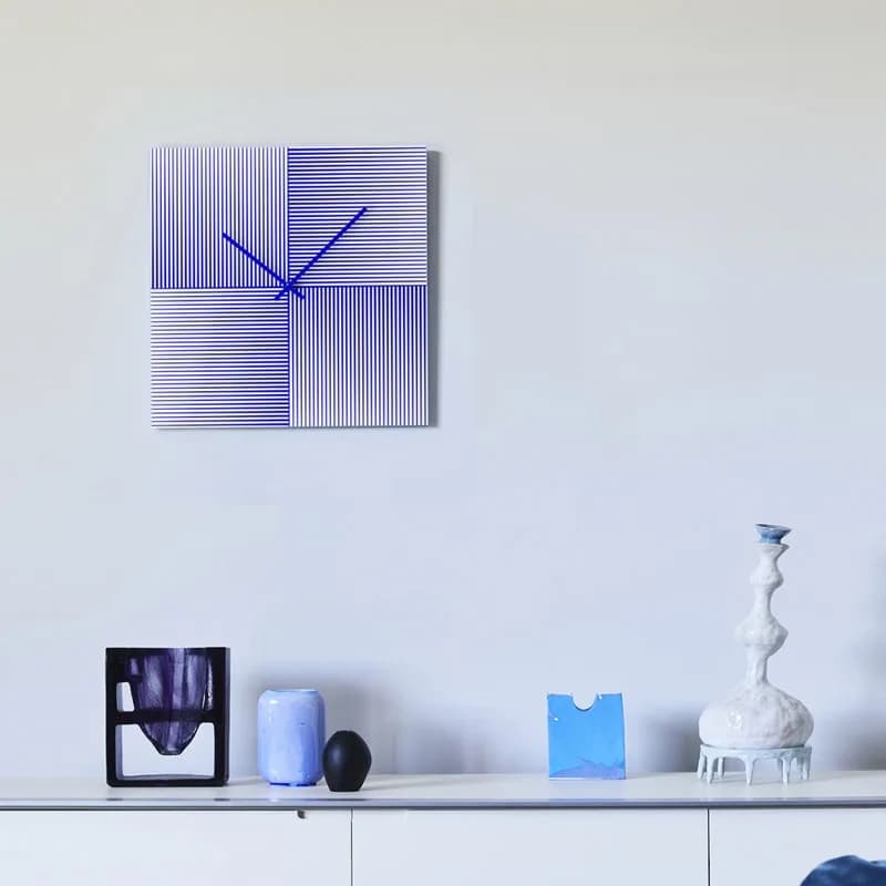 Creative Unique Home Kitchen Office Wall Watch, Timeline series Modern Pop Art Wall Clock Silent No Ticking Living Room Decor