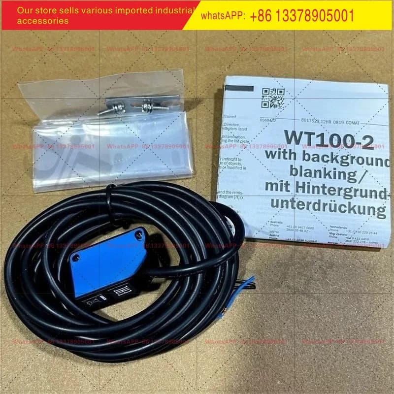Photoelectric switch WT100-2N1419 imported genuine sensor diffuse background suppression