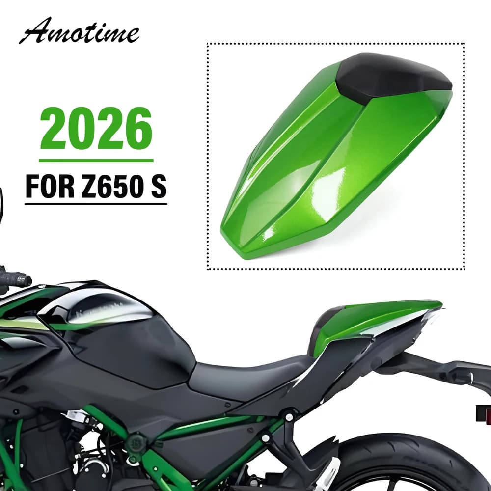 Motorcycle Rear Seat Cover Cowl Fairing Rear Passenger Pillion For Kawasaki Z650S 2026 Z650 S Z 650S 650