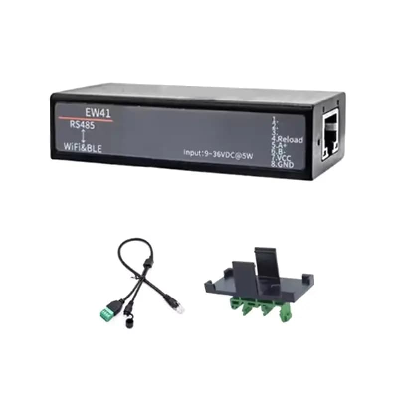 ABGR-DTU Serial Server Communication Module EW41 RS485 To Wi-Fi& BLE Internal Antenna Network Adapter