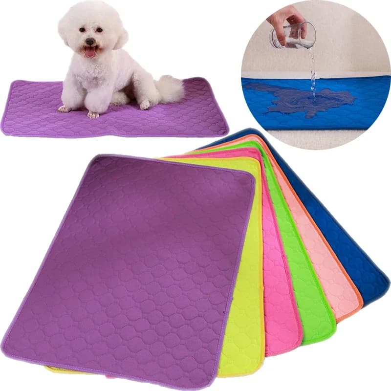 Tappetino Assorbente Riutilizzabile per Cani, Pannolino Lavabile, Tappetino per Addestramento Cuccioli, Tappetino per Urina, Coprisedile Auto per Animali Domestici, Accessori per Animali