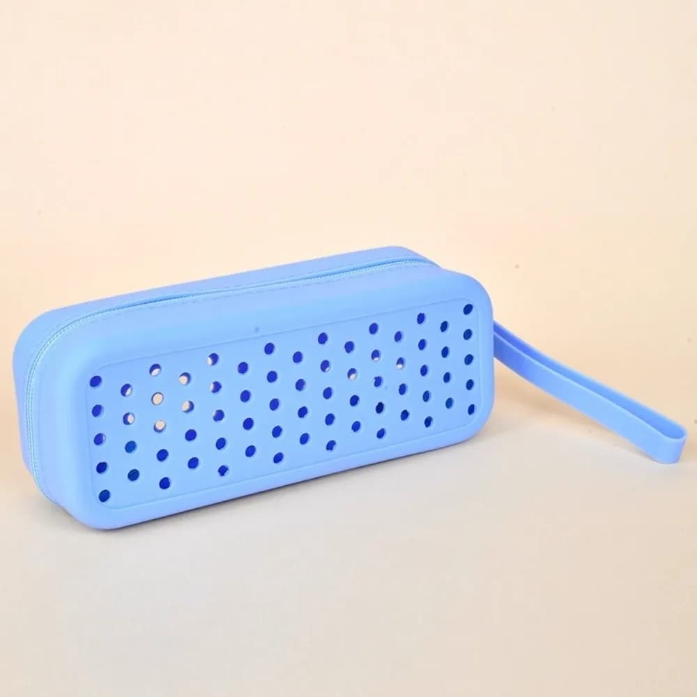 Silicone Portable Case for Swimwear, Breathable and Resistant, Forged Eye Bag, Swimming Eyelets Protection, Travel Usage