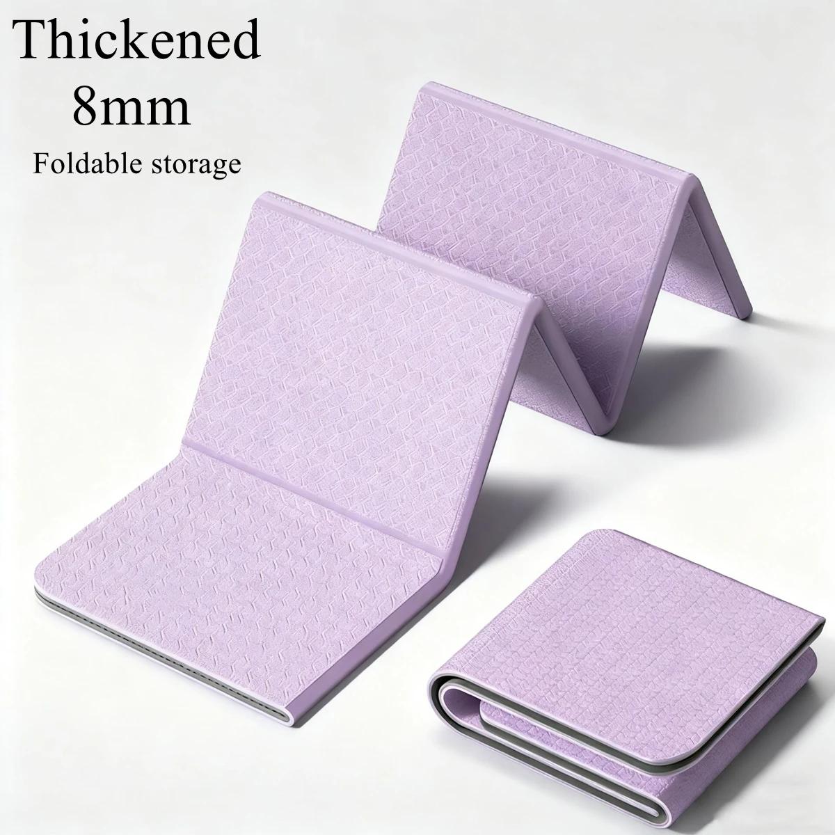 8 mm thick EVA yoga mats Sports fitness mat for Yoga and pilates Gymnastics Mat Fitness equipment