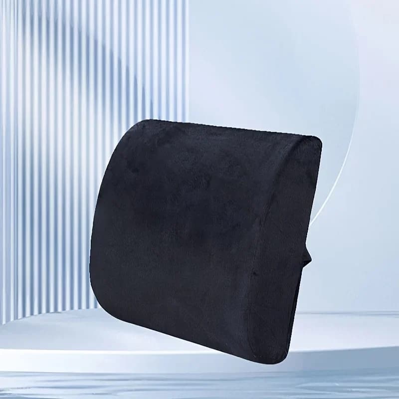 Cuscino ergonomico di supporto lombare per sedia da ufficio, auto e giochi – Cinghie regolabili, migliora la postura, supporto per seggiolino auto