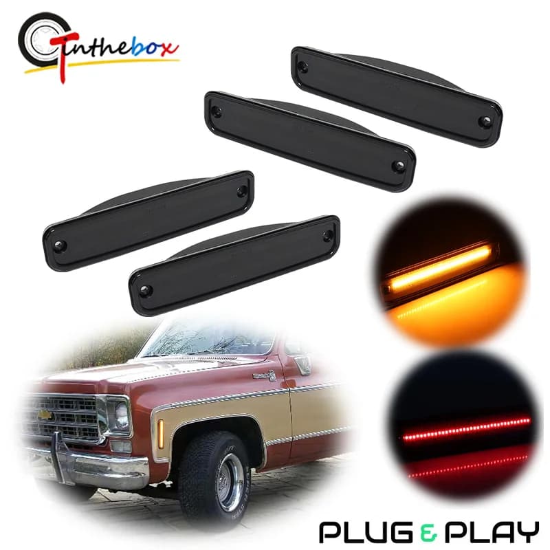 Luci a LED per paraurti anteriore/posteriore per auto per Chevrolet Blazer Pickup Suburban, per GMC Jimmy Pickup Suburban