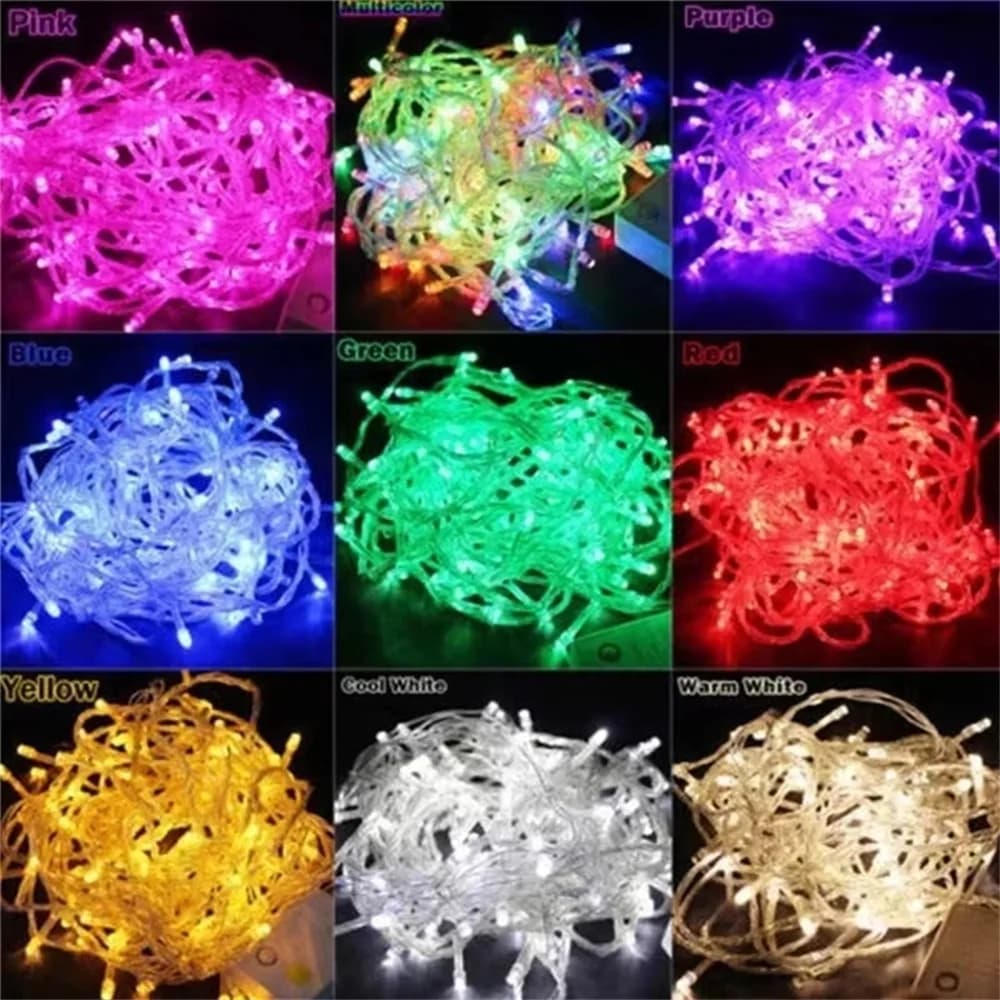 Impermeabile All'aperto Casa 10M 20M 30M 50M 100M LED Fata Luci Della Stringa Festa Di Natale Decorazione di Festa di Nozze Ghirlanda di luce