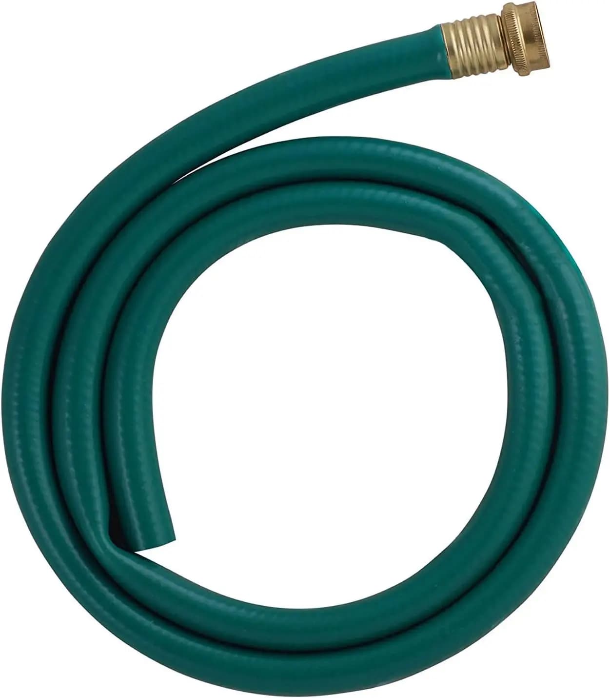 5ft Garden Dehumidifier Drain Hose, Green Rubber, 3/4-Inch Thread, Leak-Free