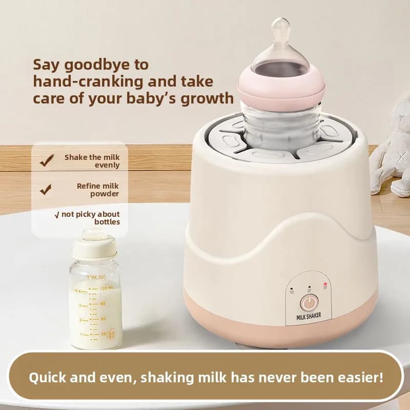 Agitatore per il seno elettrico Agitatore automatico per la casa del bambino Agitatore per latte in polvere Miscelatore elettrico Agitatore per latte a filo Facile da iniziare con