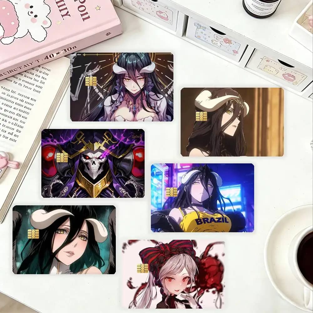 Adesivi Protettivi Impermeabili O-Overlord HD per Carte di Credito, Bancarie e da Gioco