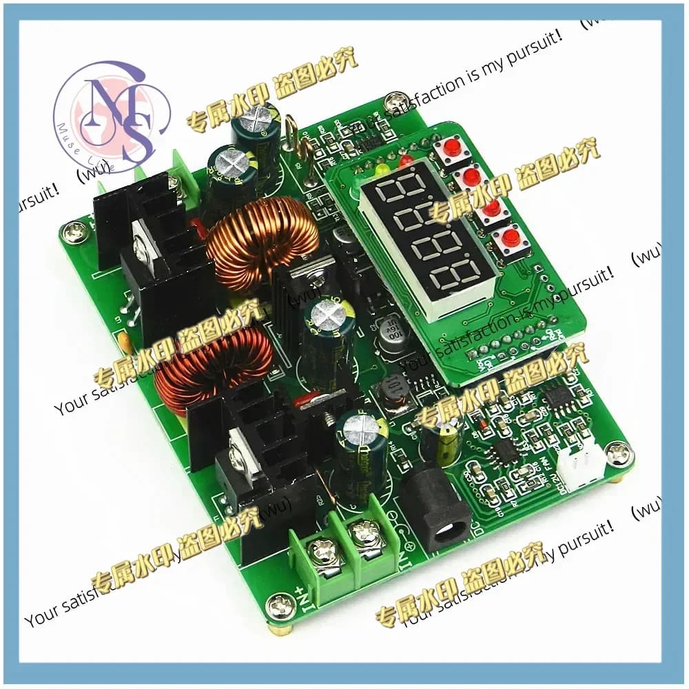 CC/CV 10-40V to DC 0-38V L/Buck Boost Buck Converter Module, Adjustable Voltage and Current Power Supply for Arduino