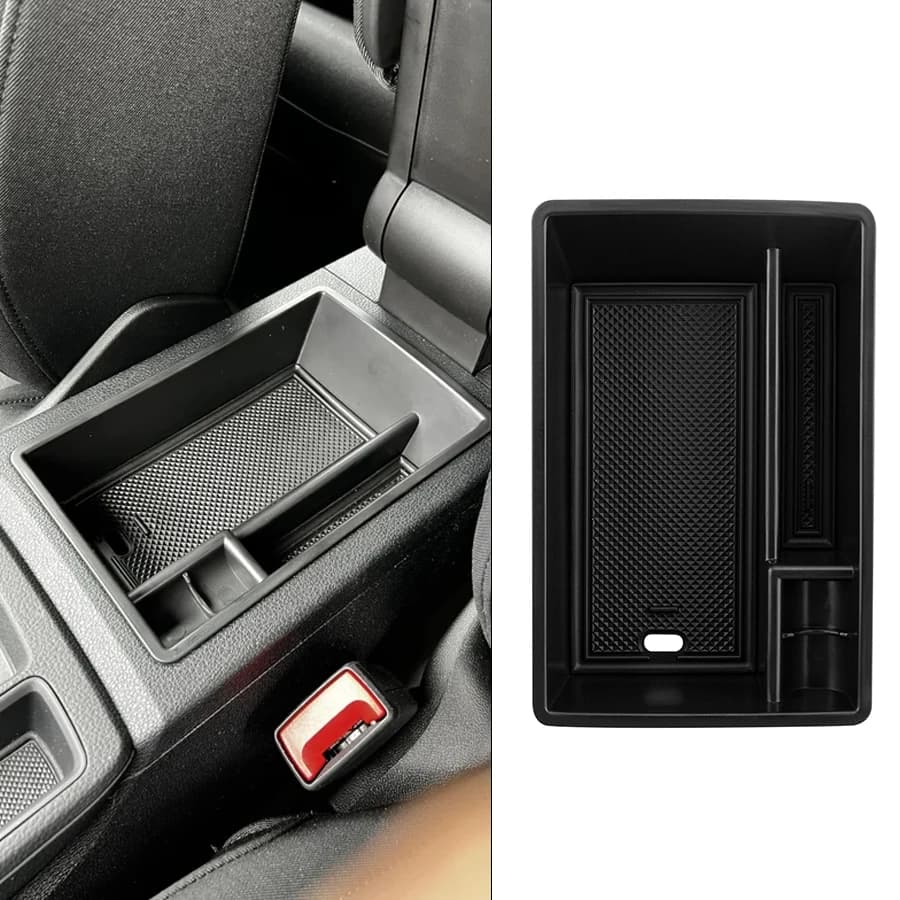 Auto Bracciolo Centrale Scatola di Immagazzinaggio Vassoio Custodia per Audi Q3 F3 Sportback 2019 2020 2021 Contenitore Organizzatore Accessori