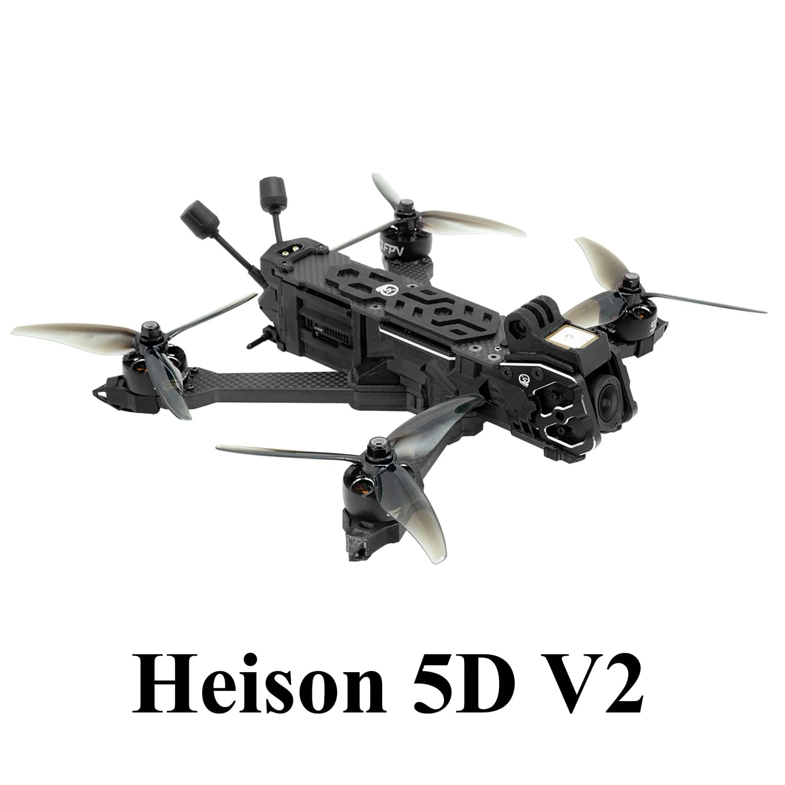 SEQURE SQFPV Heison 5D V2 FPV Drone Freestyle da 5 pollici con telecamera HD DJI O4 Air Unit Pro o quadricottero analogico VTX RC