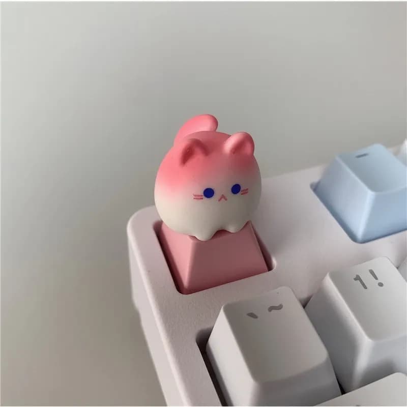 Cherry Axis mechanical keyboard cartoons, hand-made gift for girls keyboard