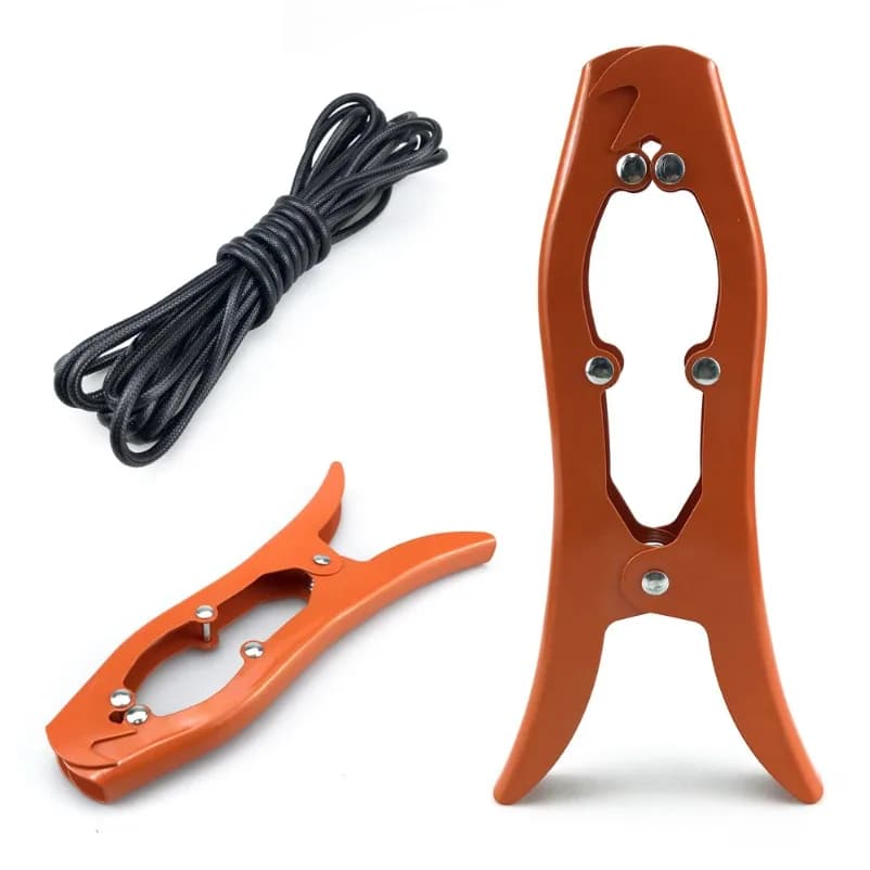 Stainless Steel Shark‑Mouth Anchor Gripper Boat Fastener Holder for Kayak Canoe Watercraft Fixing