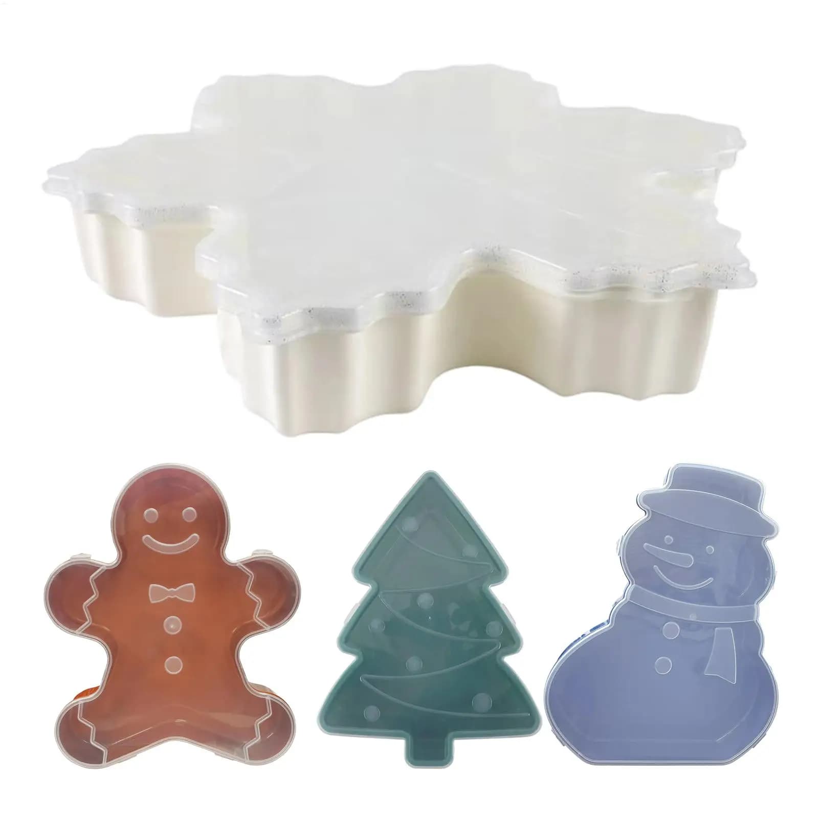 Vassoio per snack Organizzatore per alimenti portatile Contenitore per snack per le vacanze Contenitore per dolcetti Noci Frutta Popcorn Dip Dessert Tavolo da festa