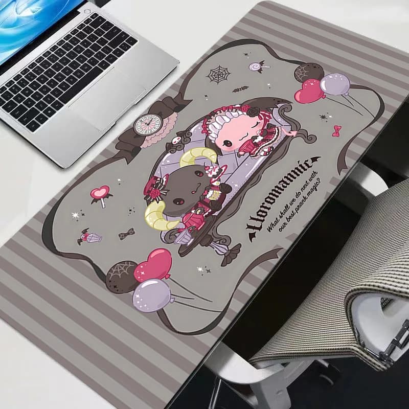 Tappetino per mouse XL Cinnamoroll Lockedge, accessori da gioco di grandi dimensioni, tappetino per tastiera da computer, tappetino per mouse resistente, tappetino per mouse da scrivania per Csgo