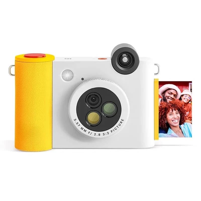 Fotocamera istantanea 10MP 3 filtri ZINK Stampa senza inchiostro Stampa fotografica Bluetooth dai telefoni cellulari Supporto scheda TF