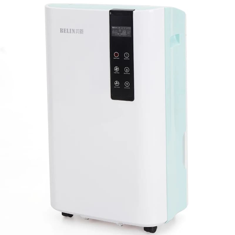 Deumidificatore refrigerante umidistato regolabile CE certificato da 70 litri al giorno per la casa