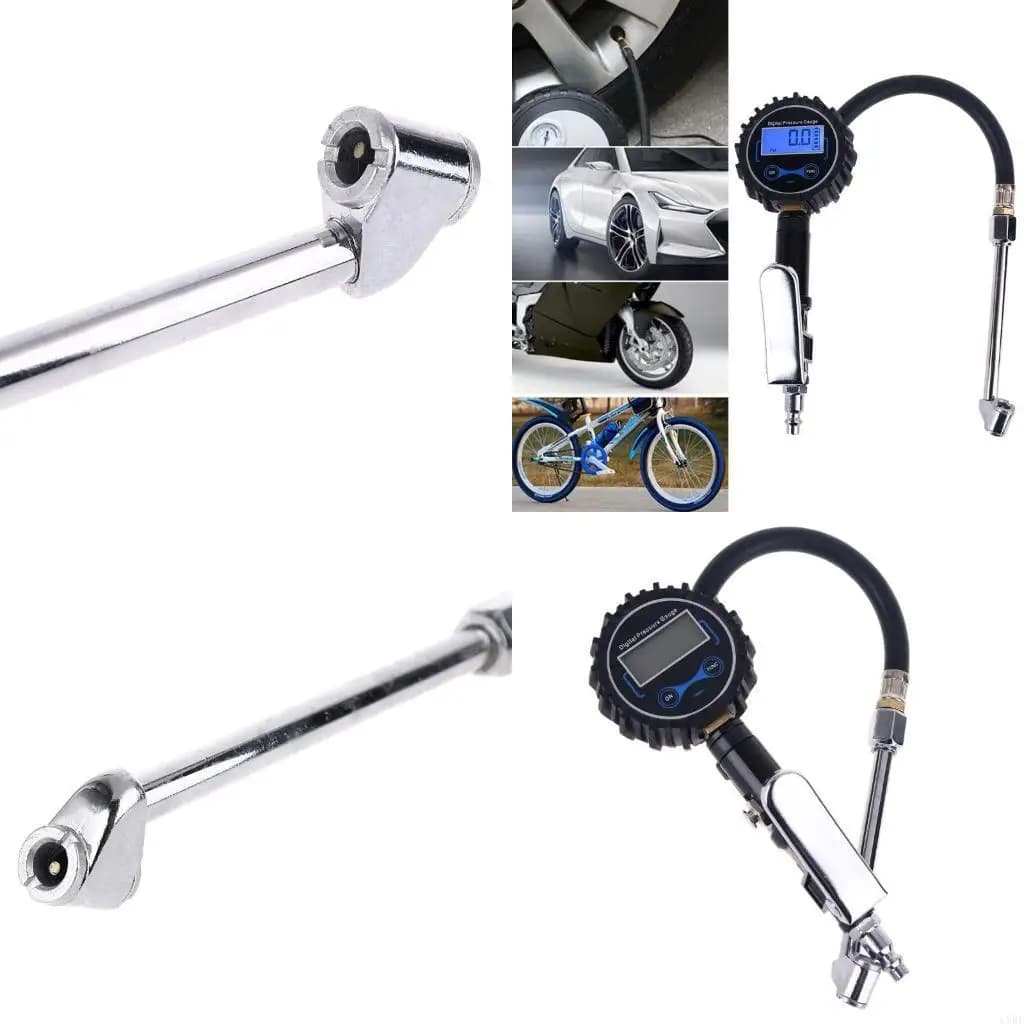 L9BE Pratico manometro per gonfiaggio pneumatici 1/4" NPT Strumento accessori per compressore d
