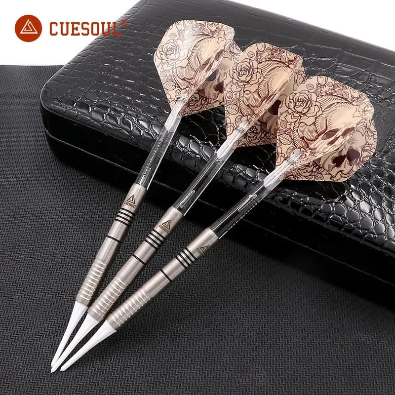 CUESOUL 90% Tungsten Soft Tip Dart Set 16 Gram Professional Electronic Darts 3 pcs