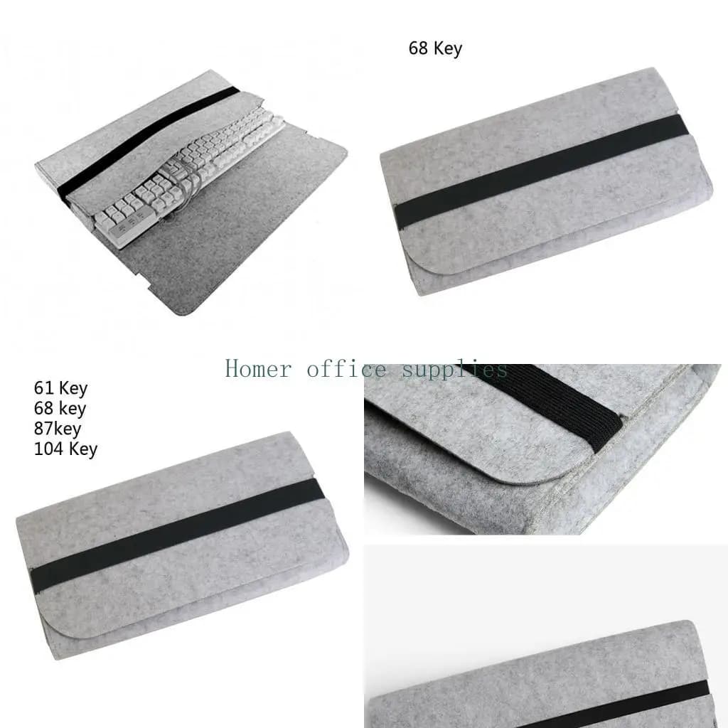 K43B Accessori per tastiera durevoli Borsa per tastiera meccanica resistente all'usura, a prova polvere