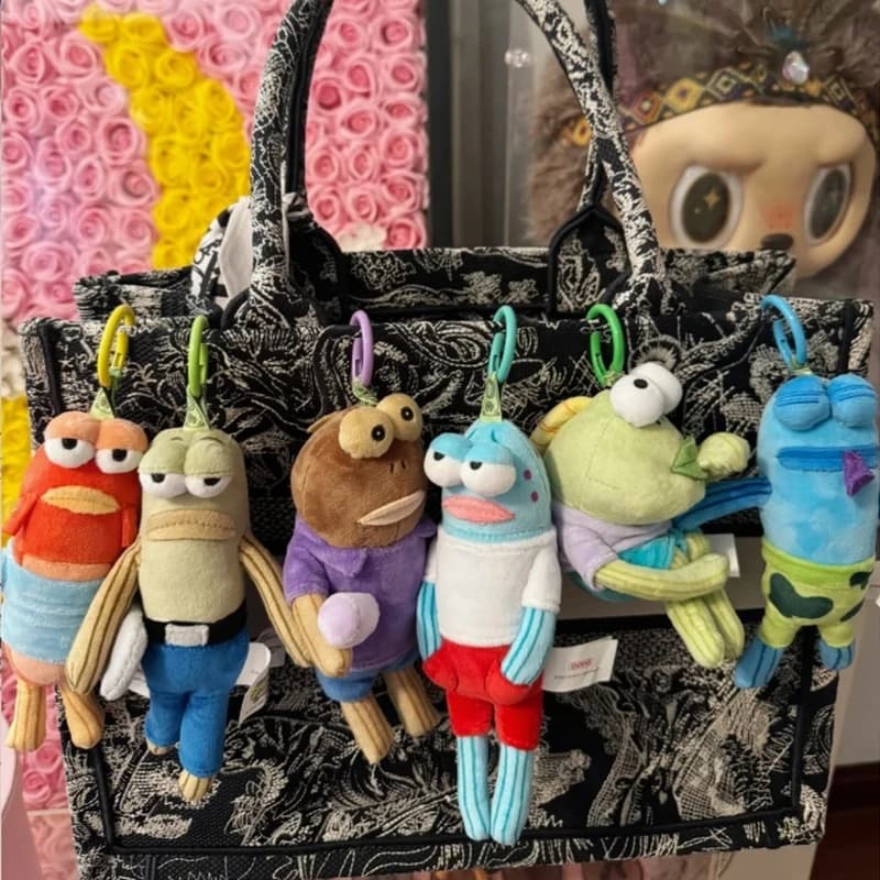 Genuine Pop Mart Gong Bikini Bottom Buddies Series Blind Box Kawaii Anime Action Figure Surprise Mystery Box Fan Customzied Gift