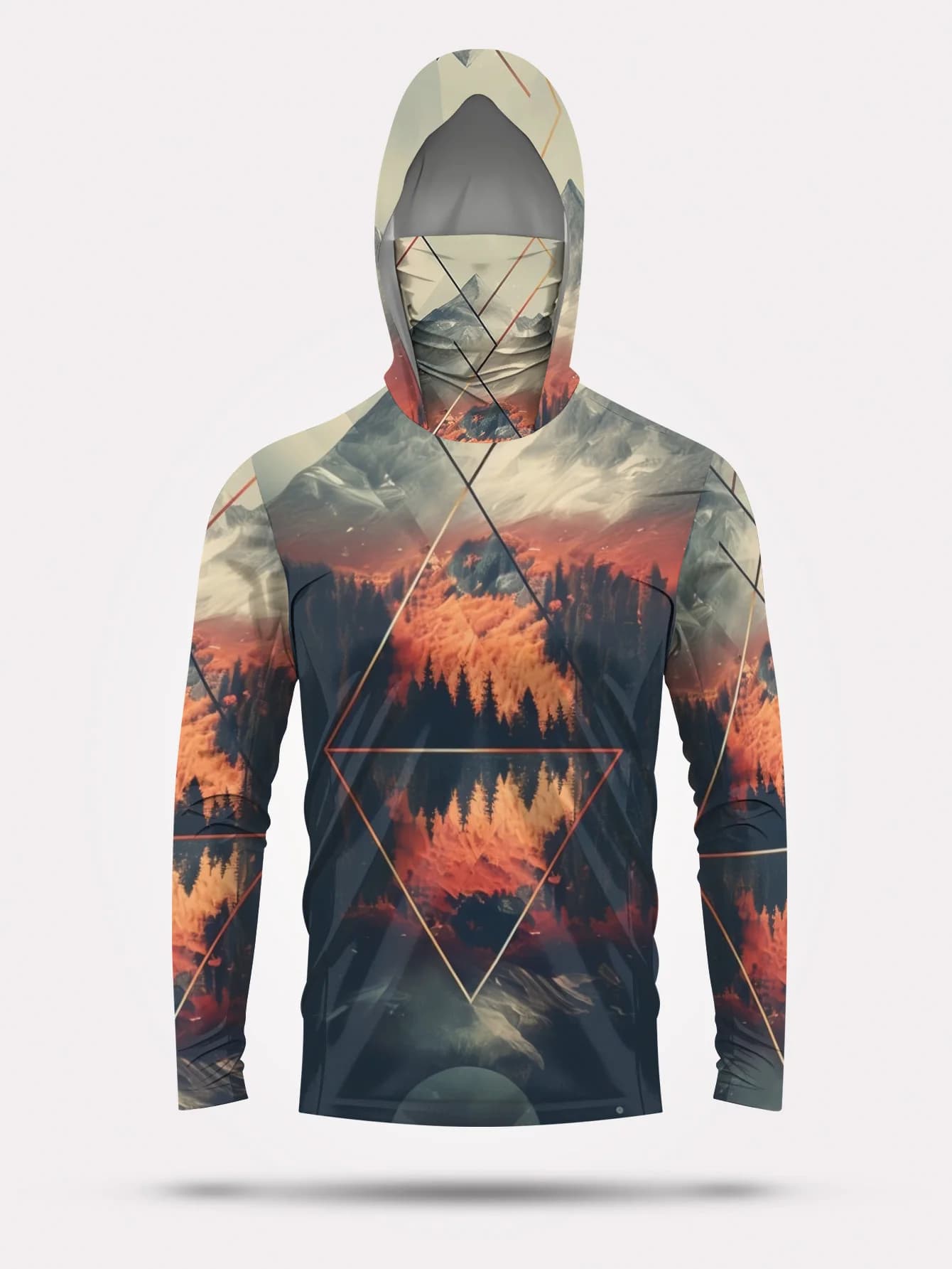 Summer Men's Fishing Shirt Sunscreen Comfortable Breathable Fishing Rowing Hiking and Other Outdoor Activities