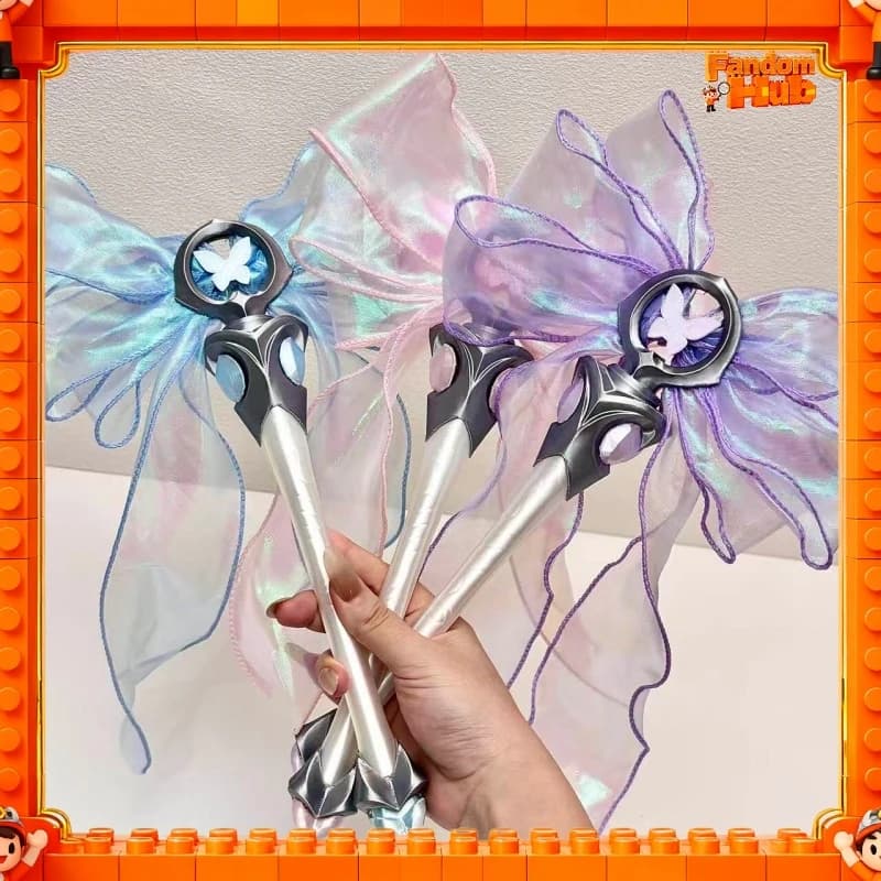 Replica della Bacchetta Magica di Evori di Valorant Stampata in 3D, Accessorio per Cosplay di Personaggi del Gioco, Regalo